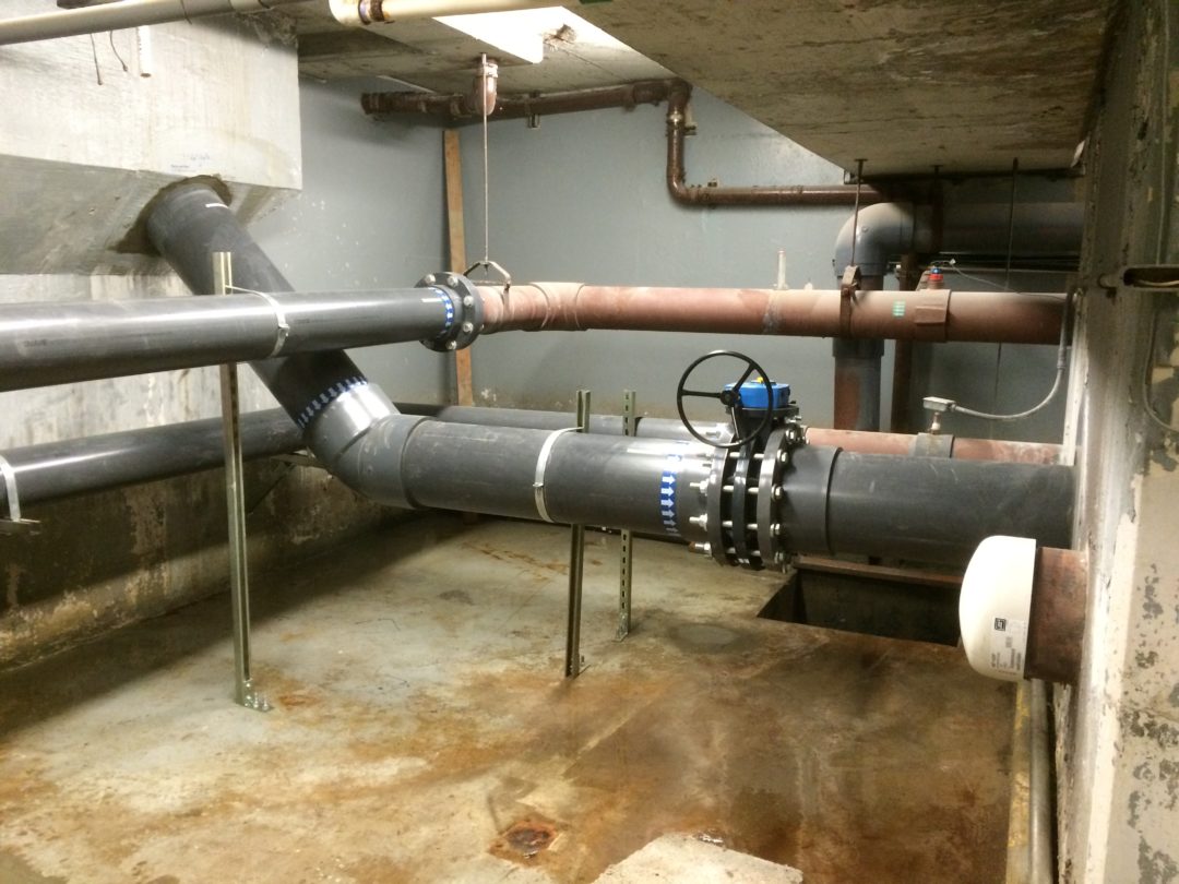 Main Drain to Surge Tank - Mt. Rainier Pool