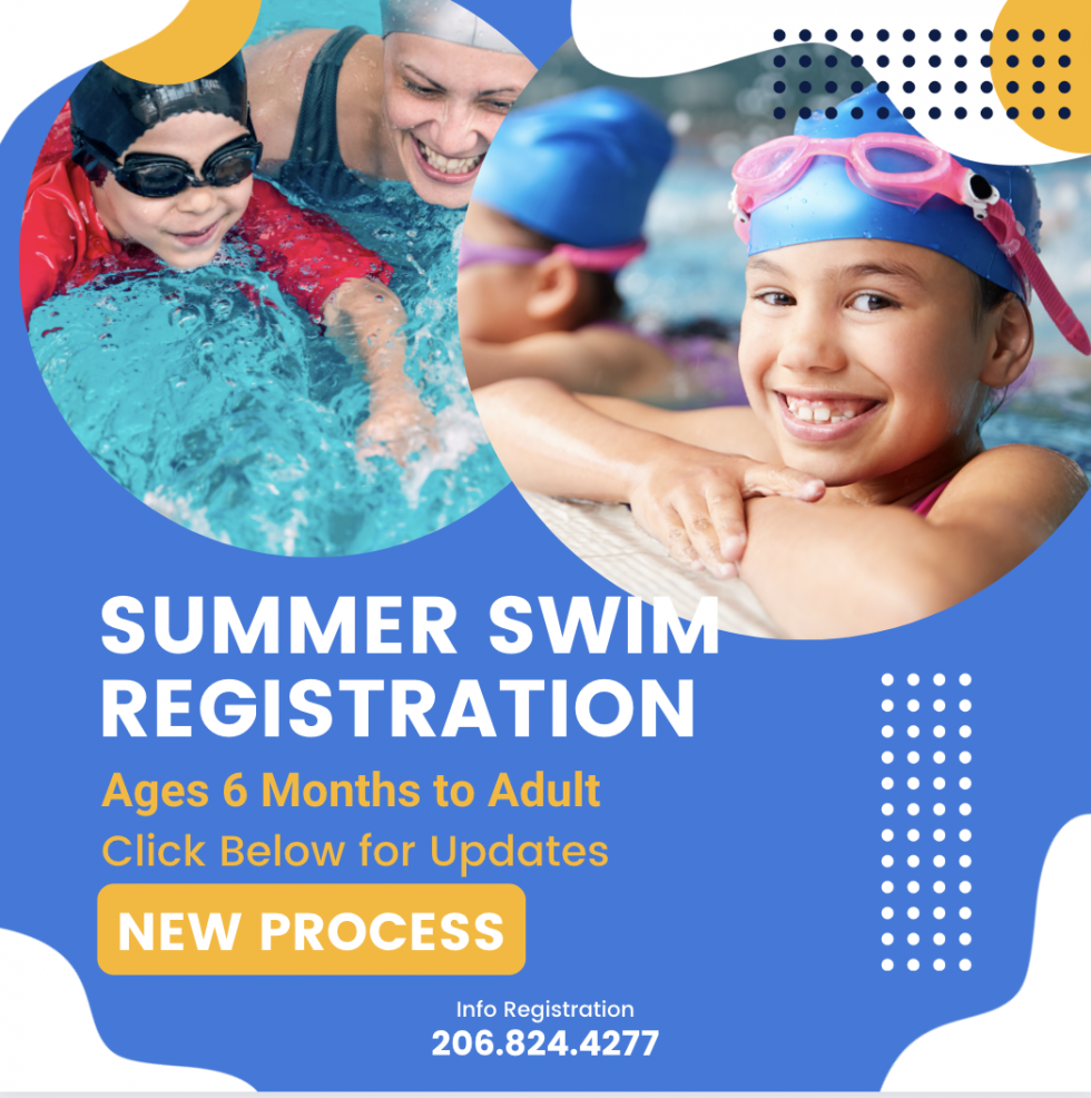 SUMMER SWIM LESSON REGISTRATION UPDATES & CHANGES Mt. Rainier Pool
